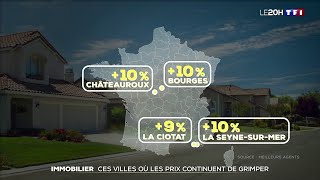 Immobilier  ces villes où les prix continuent de grimper [upl. by Irmgard]