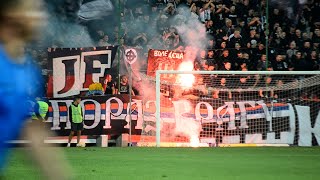 Grobari navijanje na Fk Napredak  Fk Partizan 1102023 [upl. by Calandra]