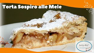 RICETTA TORTA SOSPIRO ALLE MELE di Greedy Apple Pie fantastica [upl. by Eityak]