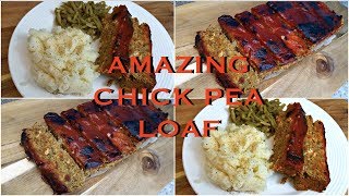 AMAZING CHICKPEA LOAF RECIPE  VEGAN [upl. by Ibok]