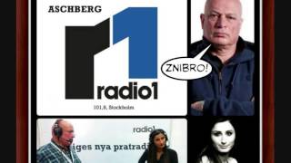 Aschberg  Radio1  Uffe målar flaggstång [upl. by Ennalorac]