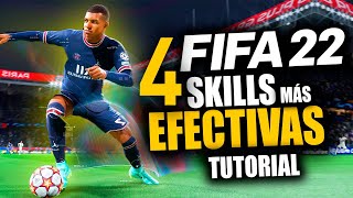 4 NUEVOS REGATES que DEBES APRNDER en FIFA 22 TUTORIAL 😱😱 [upl. by Sheley]