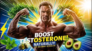 Boost Testosterone Naturally ALL the Best Ways to Increase T Levels HealthTips Wellness Fitness [upl. by Anielram]