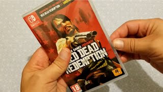 UNBOXING RED DEAD REDEMPTION SWITCH [upl. by Loralie]