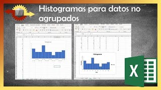 Cómo hacer un histograma en Excel con datos no agrupados [upl. by Schulman]