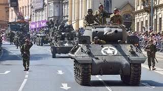 Slavnosti svobody 2018  Konvoj svobody  Plzeň  Liberation Festival  Convoy of Liberty  Pilsen [upl. by Euqinomad276]