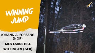 Forfang sets new hill record in Willingen  FIS Ski Jumping World Cup 2324 [upl. by Sletten]