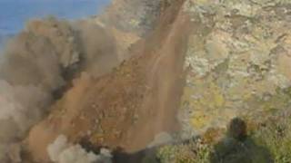 CLIFF COLLAPSE Dramatic coastal erosion in Cornwall [upl. by Lattonia563]