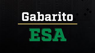 GABARITO ESA 2023  CORREÇÃO DA PROVA AO VIVO  Promilitares [upl. by Avek]