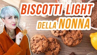 RICETTA BISCOTTI MORBIDI della NONNA LIGHT senza GRASSI facili e veloci OTTIMI per DIMAGRIRE [upl. by Rayna]