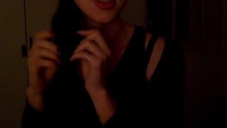 ASMR Brushing amp Braiding My Hair Soft Spoken Ramble [upl. by Orag837]