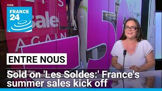 Sold on Les Soldes Frances summer sales kick off • FRANCE 24 English [upl. by Nnaihs]