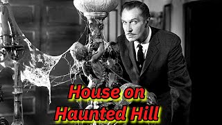 CULT HORROR REVIEW  William Castles House on Haunted Hill 1959 starring Vincent Price [upl. by Risan415]