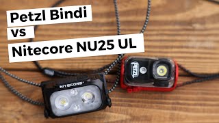 Petzl Bindi vs Nitecore NU25 UL [upl. by Ettenotna601]