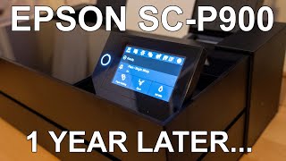 Epson SCP900 After one year of printing [upl. by Nertie]