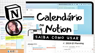 Notion Calendar Agenda do Google integrada ao Notion finalmente com Malu Oliveira [upl. by Alvis218]