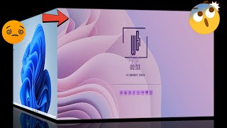 Transform your desktop aesthetic minimal look in 5 mins [upl. by Aissac]