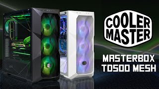 Cowcot TV Présentation boitier Cooler Master Masterbox TD500 Mesh [upl. by Ylloh]