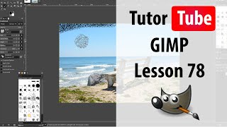 GIMP  Lesson 78  Ink Brush Tool [upl. by Damha]