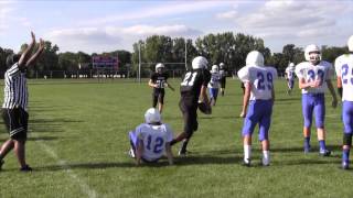 Wolves vs Hilliard Weaver Highlights 8 28 14 [upl. by Conney]