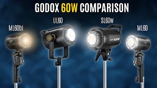 Ultimate 60w Light Showdown \\ All Godox 60w lights [upl. by Diarmit]