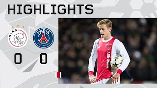 Highlights Ajax O19  PSG O19  UEFA Youth League [upl. by Berga]