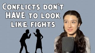 The difference between conflict and fighting [upl. by Heintz306]