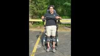 Permobil C500 Standing Wheelchair Demonstration [upl. by Cathy815]