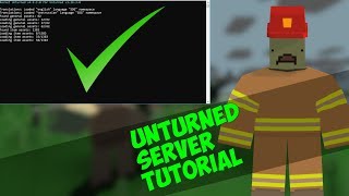 HOW TO MAKE YOUR OWN UNTURNED SERVER  HOW TO HOST AN UNTURNED SERVER [upl. by Peggie]