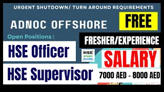 FresherExperience HSE Jobs  HSE Officer  HSE Supervisor  HSE Jobs for Fresher  HSE STUDY GUIDE [upl. by Einhpad941]