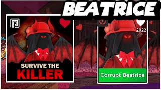 💖NEW LIMITED TIME KILLER  🔪Survive The Killer [upl. by Eneroc243]