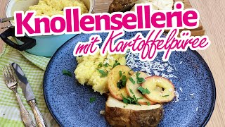 Knollensellerie zubereiten mit Kartoffelpüree [upl. by Adorne644]