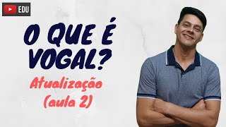 O que é vogal  ATUALIZAÇÃO da Aula 2  Fonologia [upl. by Anole841]