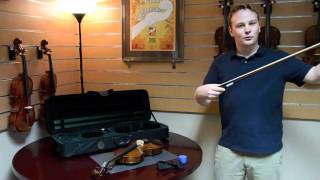 Saga Presents the Cremona SV150 Violin Outfit [upl. by Goodill35]