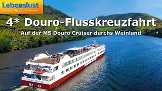 Mit Lebenslust auf dem Douro 4Flusskreuzfahrt durch Portugals Portweinland [upl. by Ellennad]