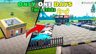 Car For Sale Pro tips amp Tricks हिन्दी  Car For Sale Get Unlimited Money  Controls Guide [upl. by Kehsihba231]