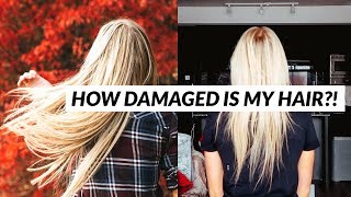 First time in 4 YEARS Taking Out Hair Extensions HAIR LOSS STORY Damage amp results [upl. by Christianna]