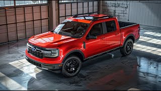 2024 Ford Maverick Hybrid Quick Review A new a pickup truck [upl. by Akerahs]