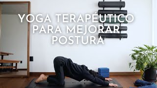 YOGA TERAPEUTICO PARA MEJORAR POSTURA  15 MINS  YOGUI DAN [upl. by Yenots]