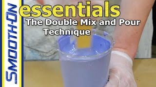 How To Mix Silicone Mold Rubber  Double Mix And Pour OOMOO Silicone  Mold Making Essential [upl. by Attenborough615]