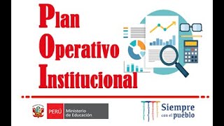 PLAN OPERATIVO INSTITUCIONAL  POI [upl. by Ainolloppa]