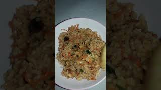 Homemade vegie fried rice😋🥕🍚🍽 [upl. by Ihpen]