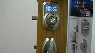 Keyless Locks  Schlage Digital Keypad Lock [upl. by Niveek]