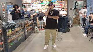 Kruk One Performs quotYELLOWTAPEquot Live Zumies Los Cerritos Center [upl. by Neau763]