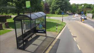 Southern Vectis Bus Cam  Route 9  Ryde To Newport  May 2018  kittikoko [upl. by Chrotoem]