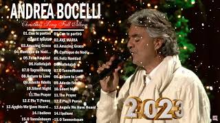 Andrea Bocelli Greatest Christmas Song 2023  Top 20 Most Famous Opera Pop Christmas Andrea Bocelli [upl. by Nylecyoj]