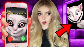 Talking Angela CALLED me on the phone at 3AM CREEPY [upl. by Prochoras28]