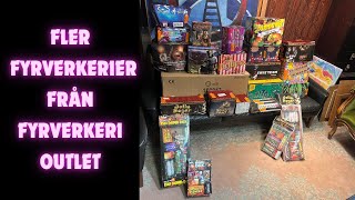 Ny last med fyrverkerier från fyrverkeri outlet [upl. by Dillon]