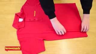 How to fold a polo shirt fast [upl. by Lapham]