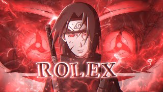 Itachi  Rolex Theme Song EDIT AMV Alight Motion [upl. by Henley]